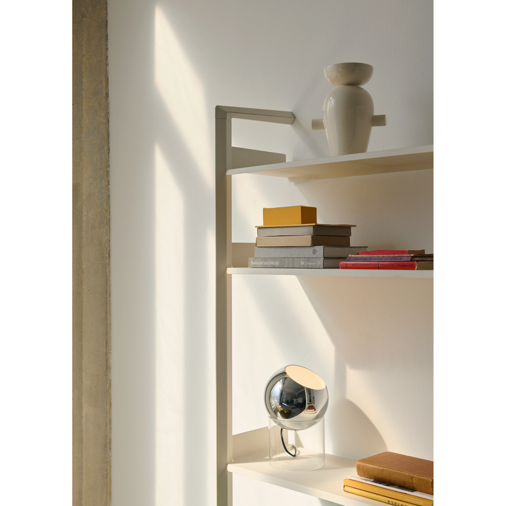 Topan VP13 base krom akryl bordlampe