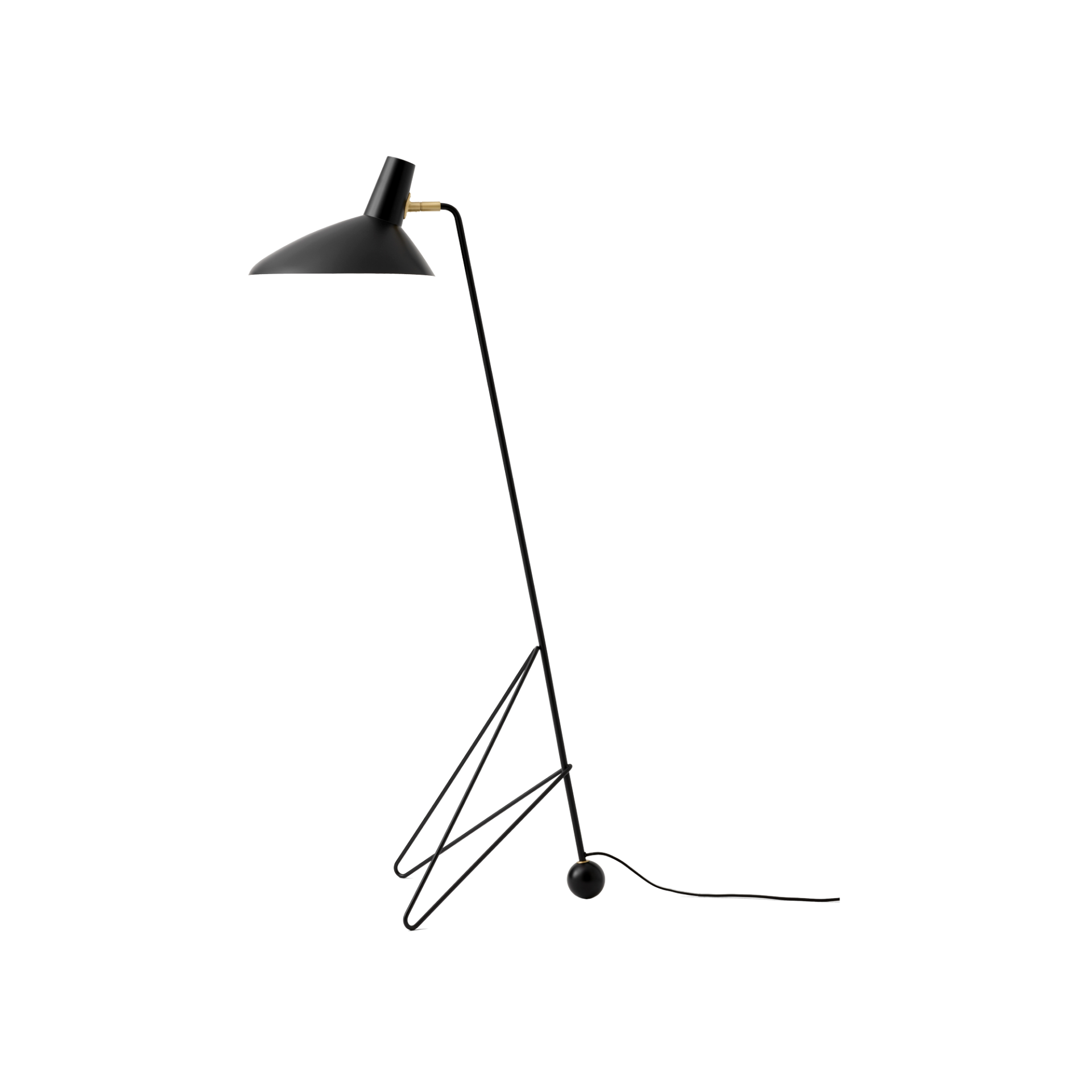 Tripod HM8 gulvlampe sort