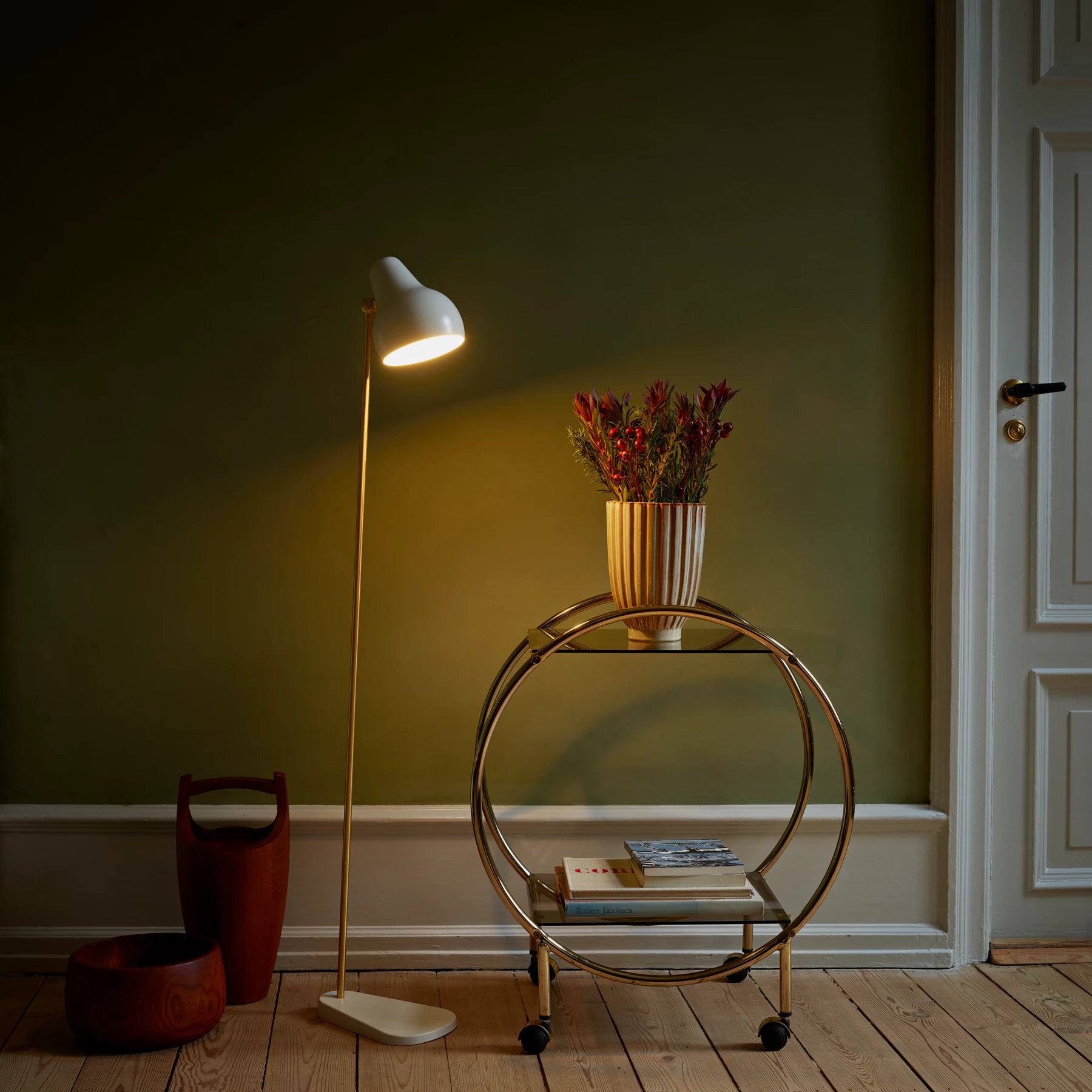 VL38 Gulvlampe Hvid