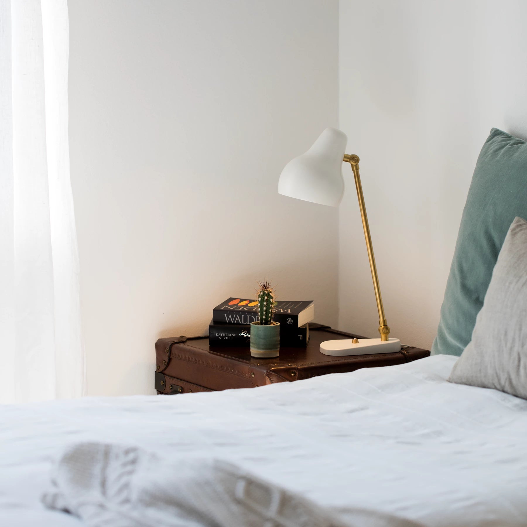 VL38 bordlampe hvid