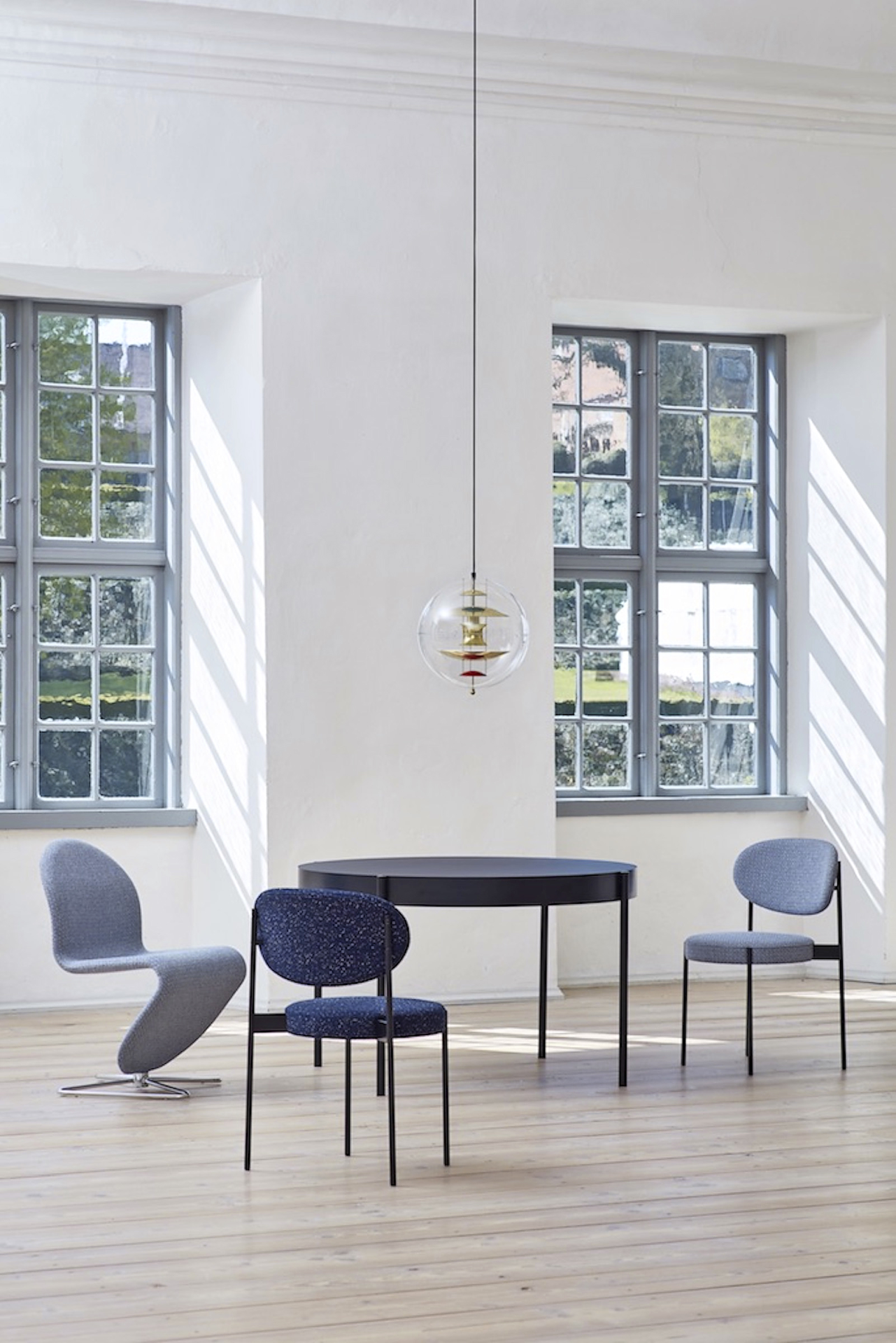 VP globe Ø40 messing pendel