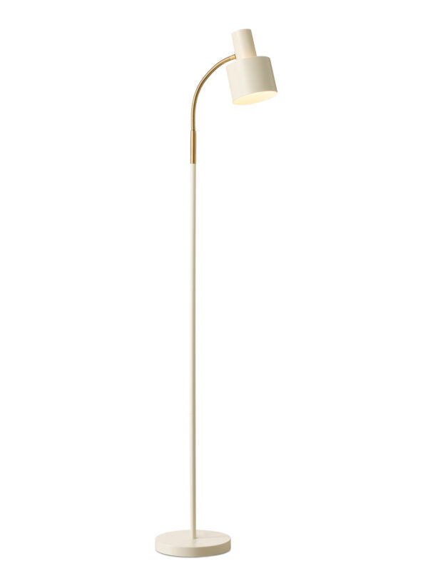 Vogue Gulvlampe hvid/creme