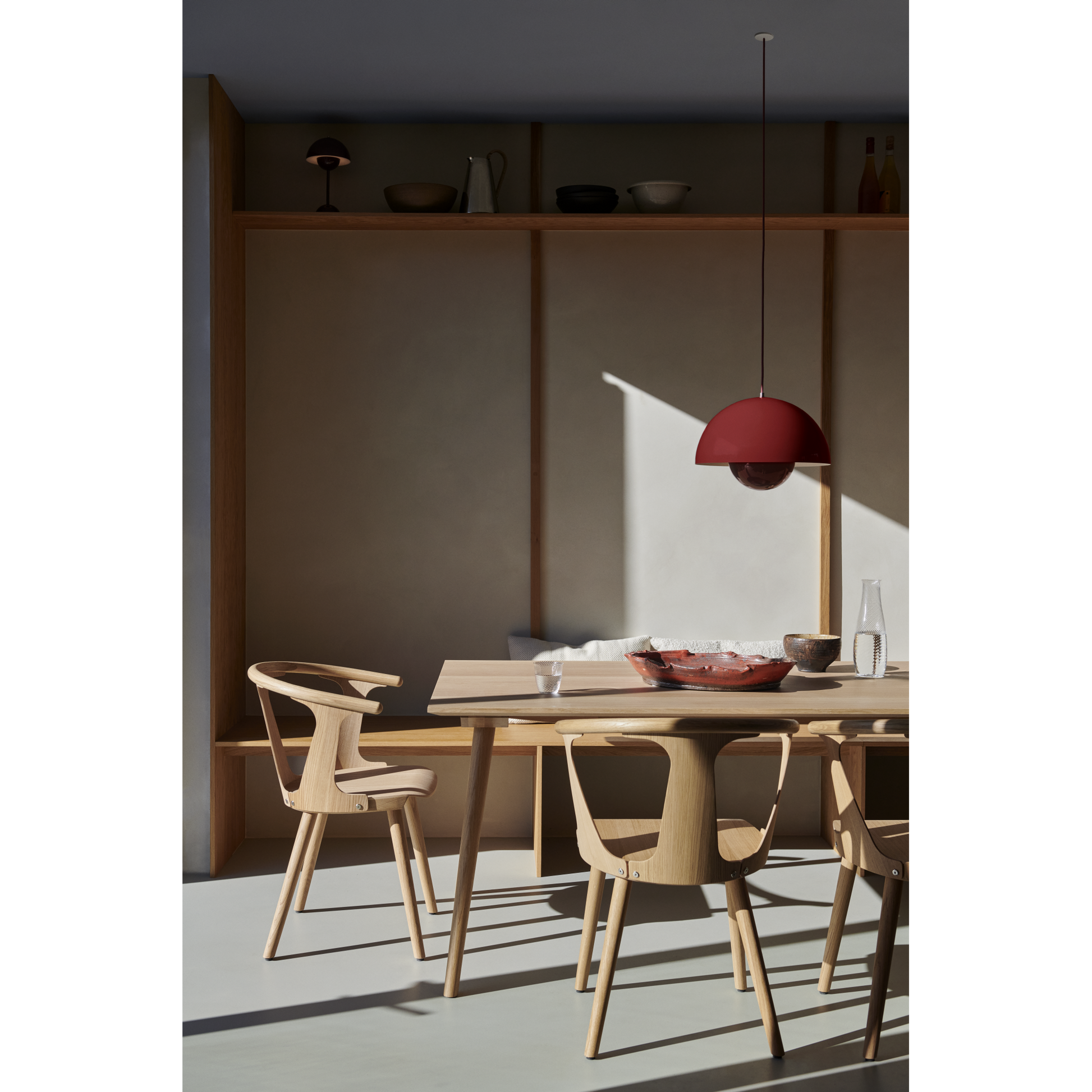 Flowerpot VP7 dark plum pendel