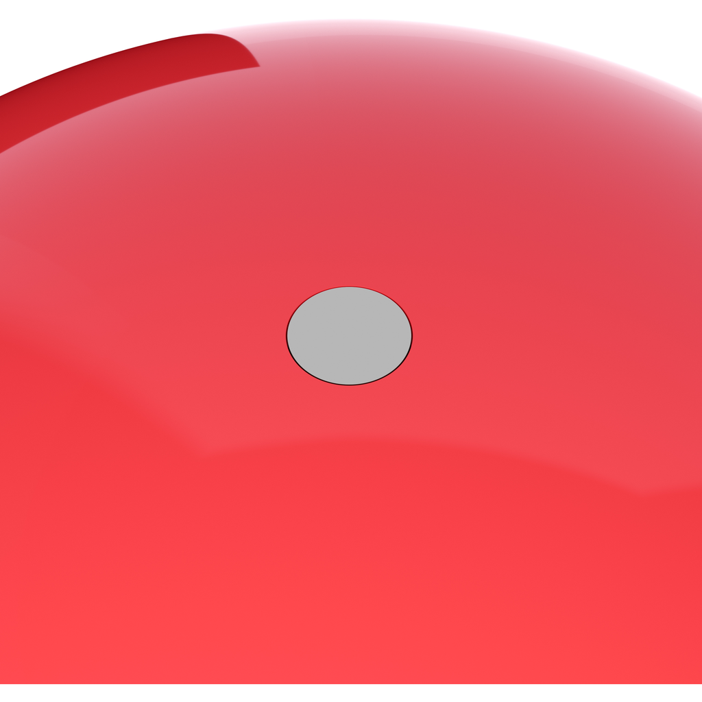 Wire portable bordlampe rød