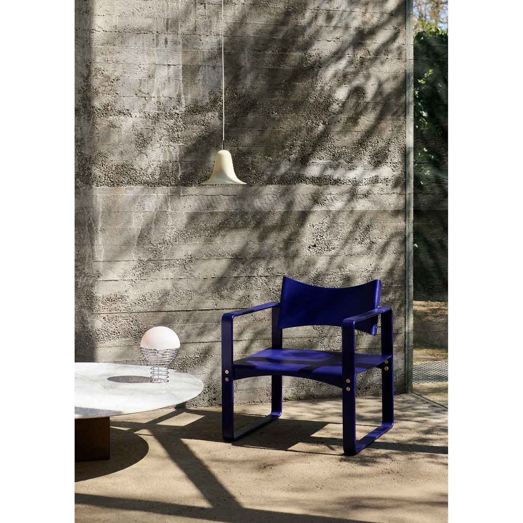 Wire portable bordlampe hvid