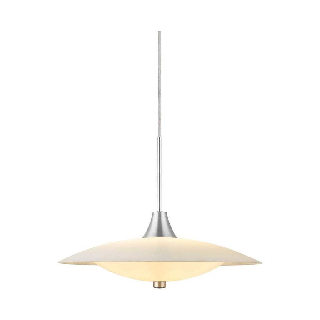 Baroni Ø35 alu/opal pendel