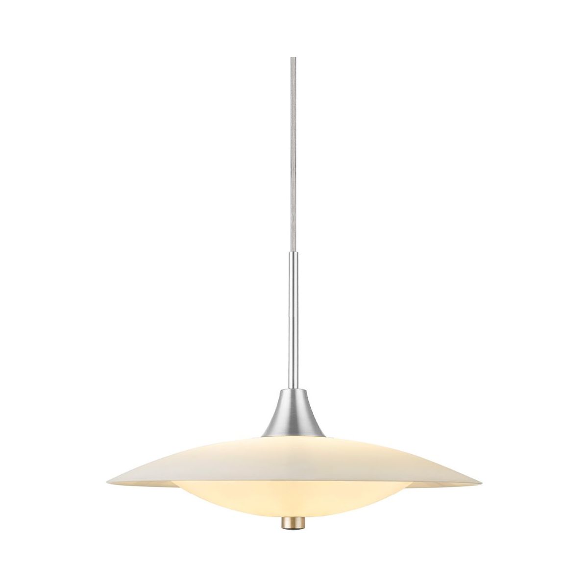 Baroni Ø35 alu/opal pendel