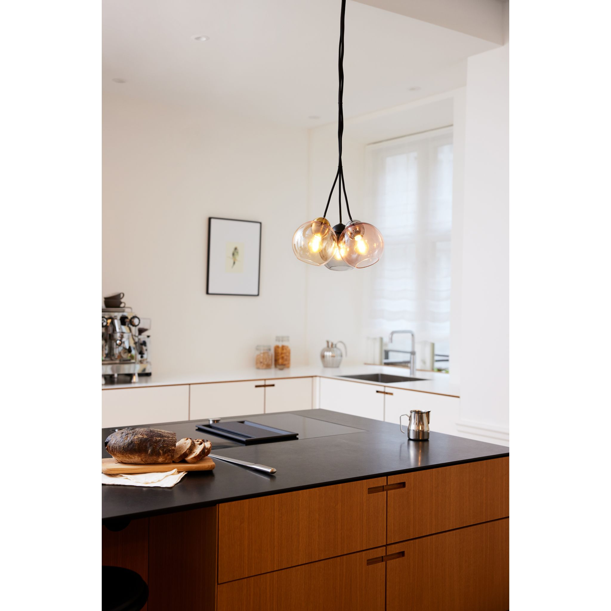 Bubbles Ø14 G9 rav pendel