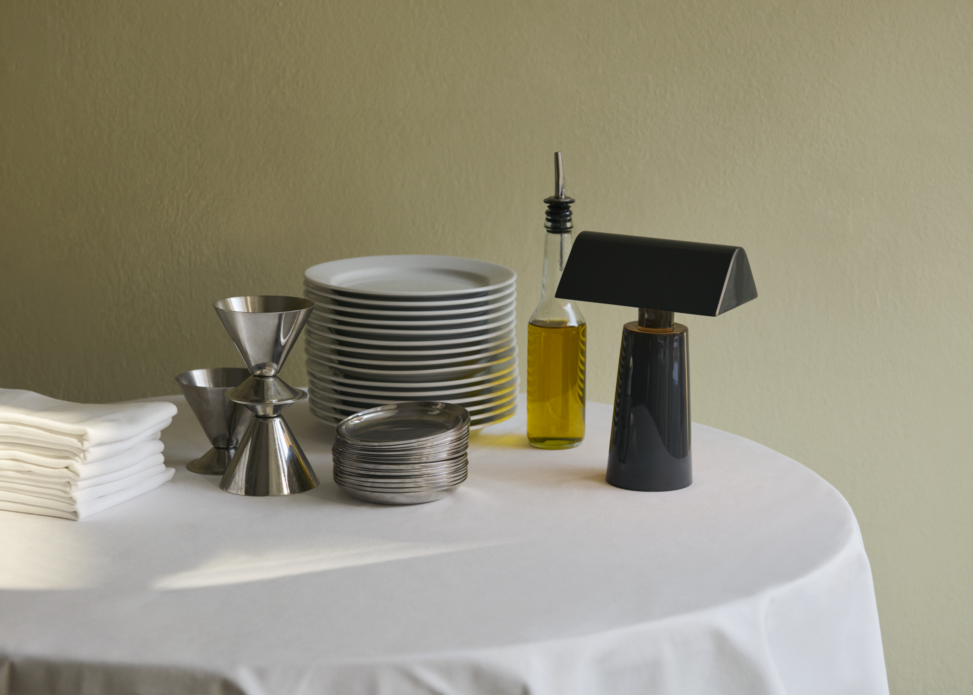 Caret MF1 antransit grå transportabel lampe