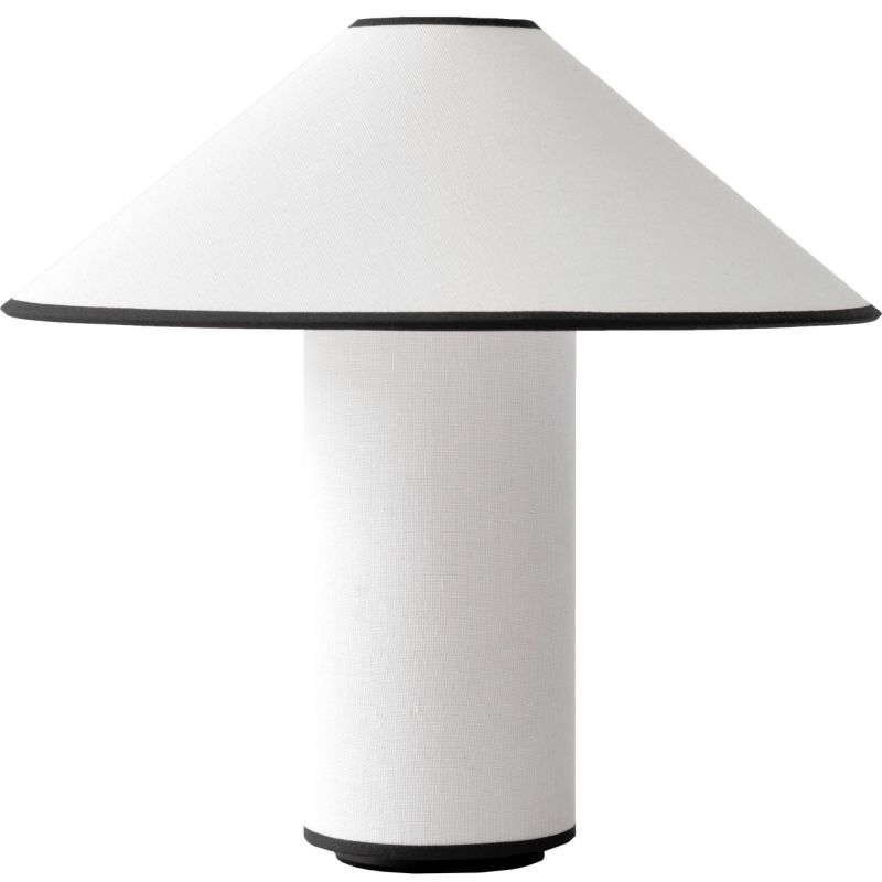 Colette ATD6 hvid/sort bordlampe