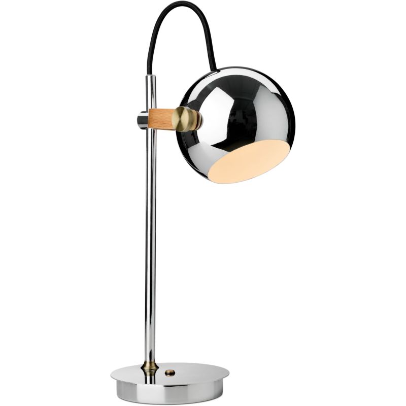 DC krom transportabel lampe