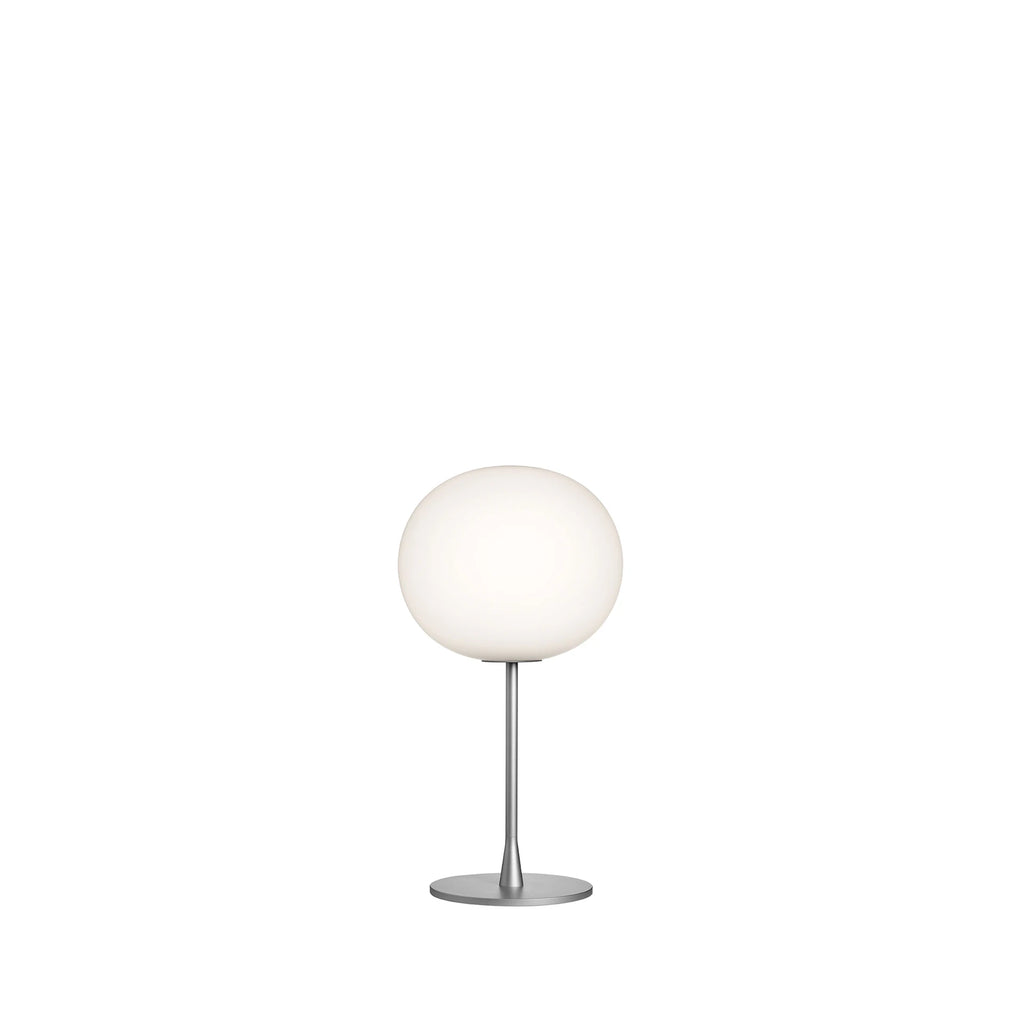 Glo-Ball T1 bordlampe silver