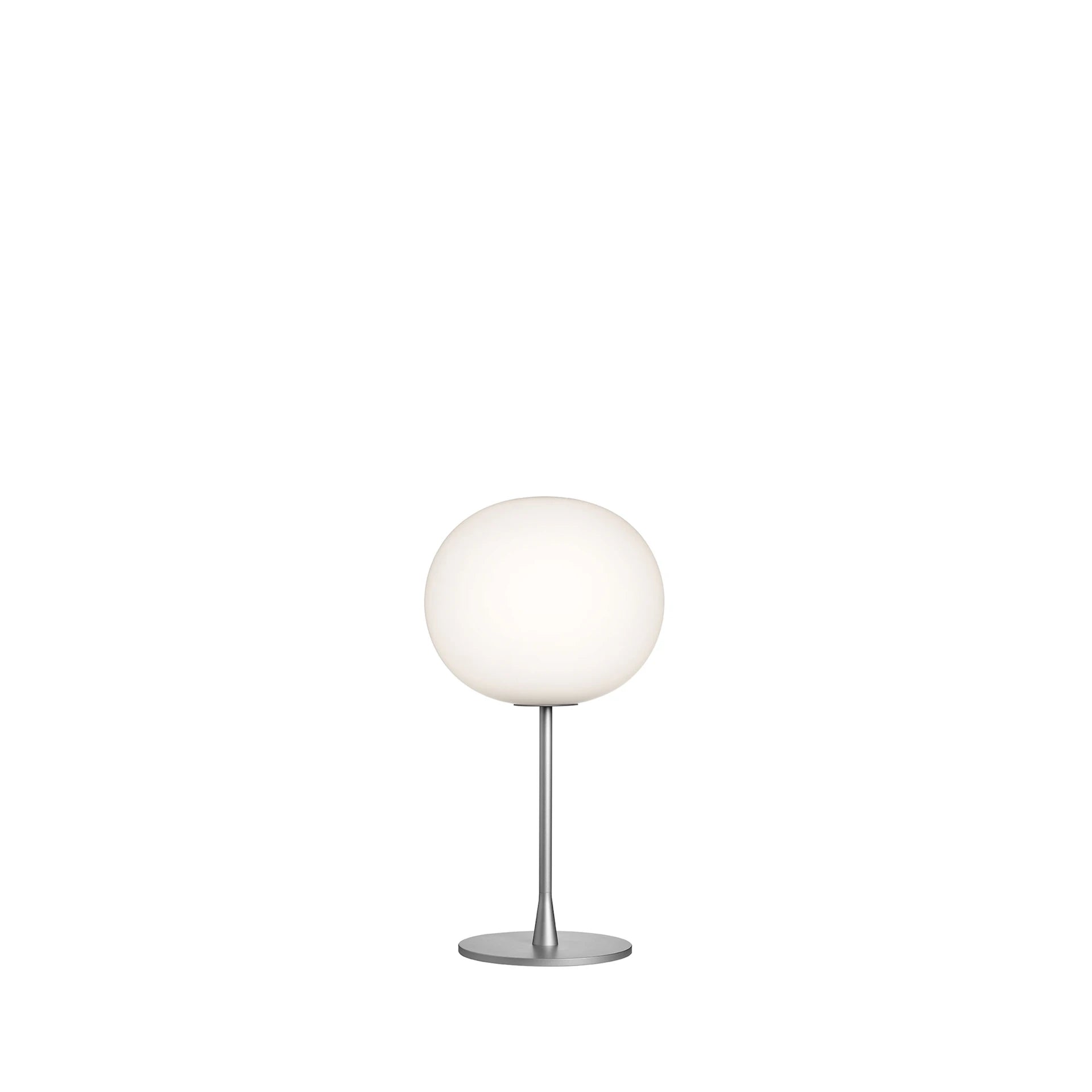 Glo-Ball T1 bordlampe silver