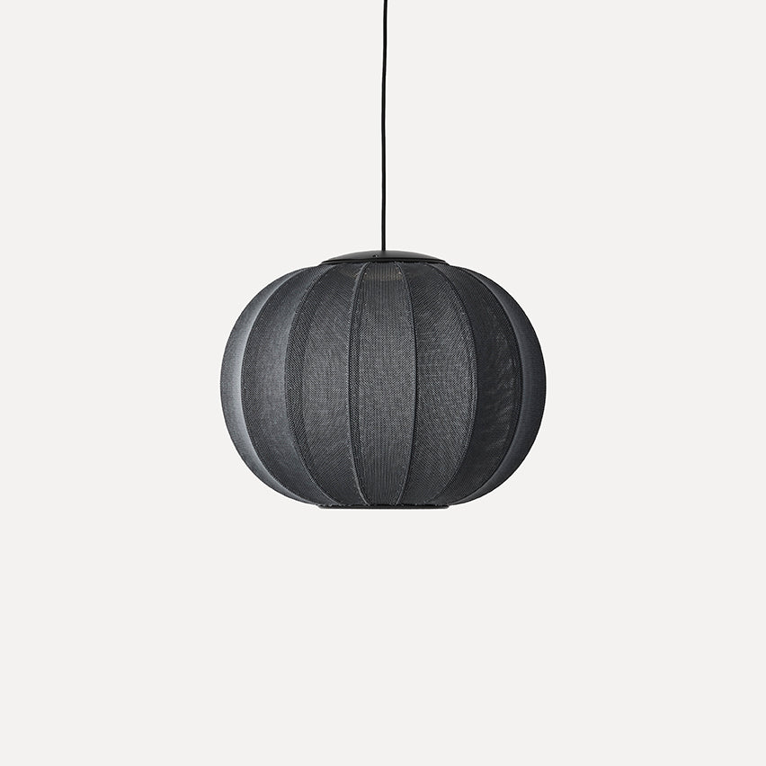 Knit-Wit 45 Round Pendant LED, Black