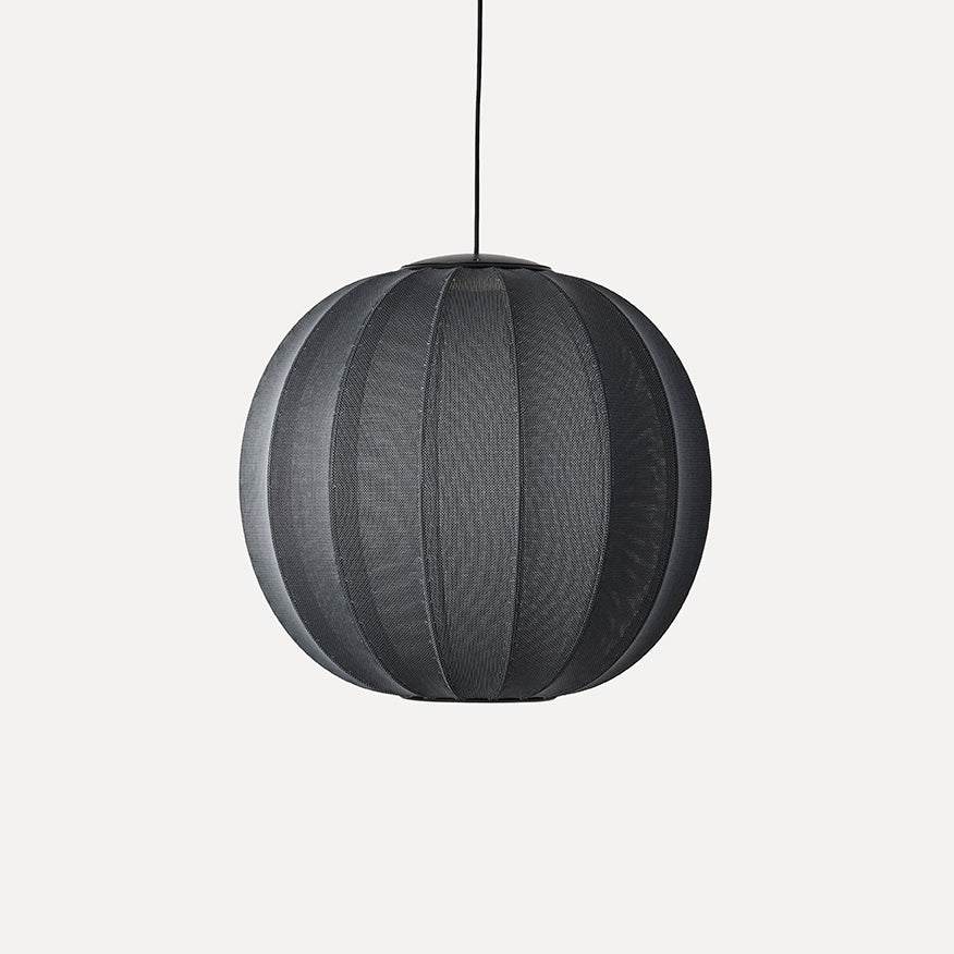 Knit-Wit 60 Round Pendant LED, Black