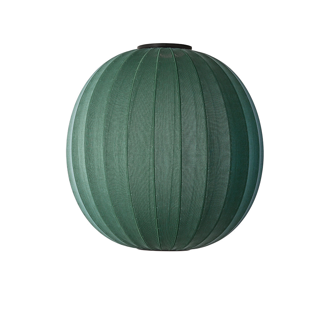 Knit-Wit 75 Round Ceiling, Tweed Green