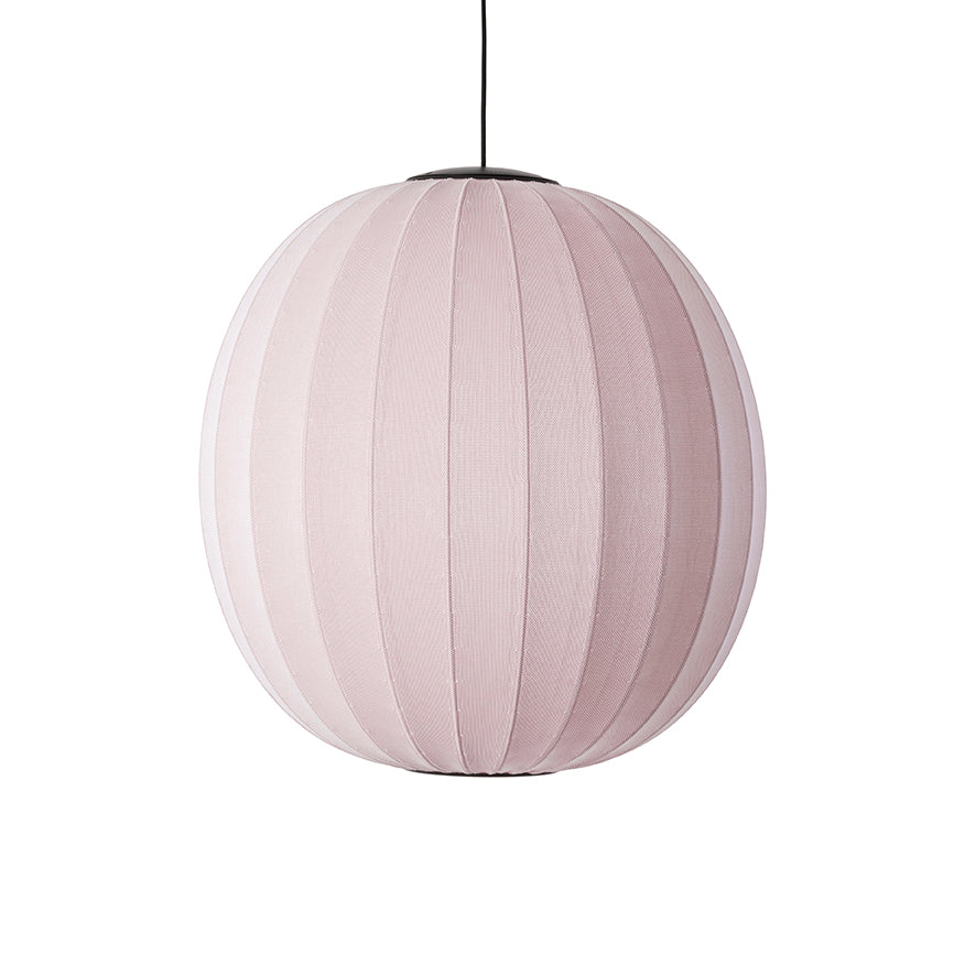 Knit-Wit 75 Round Pendant LED, Light Pink