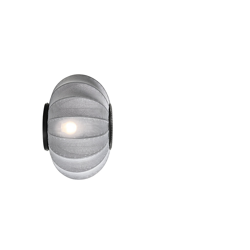 Knit-Wit 45 Oval Ceiling/Wall, Silver