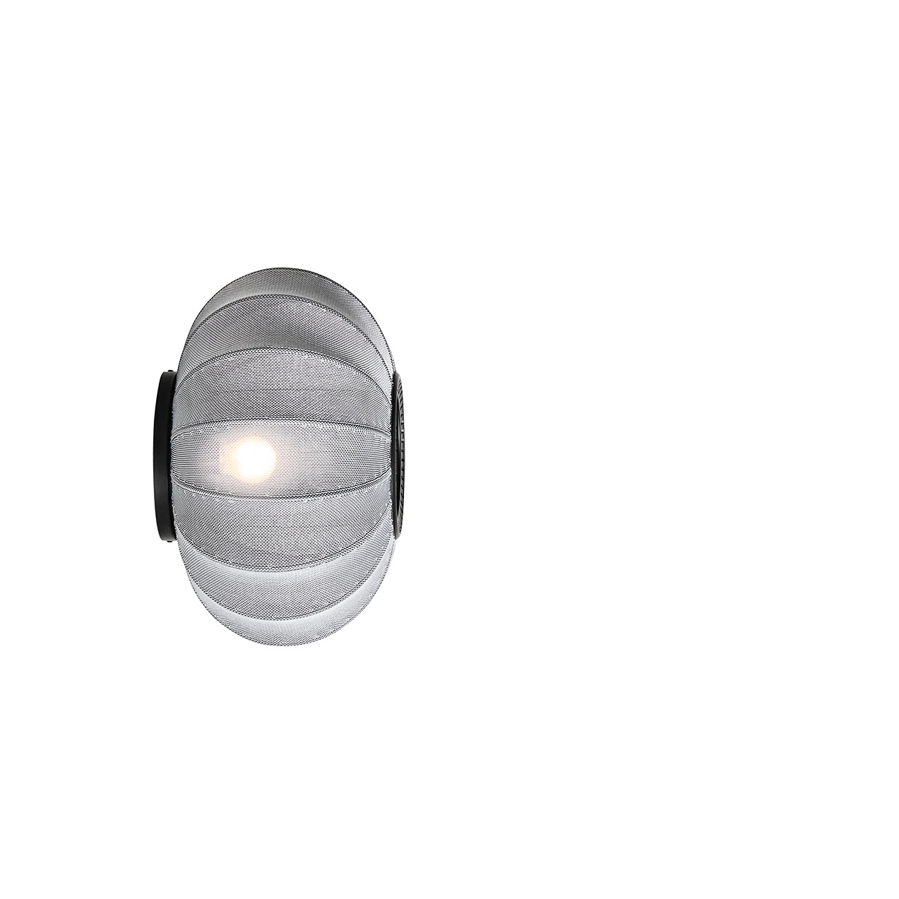 Knit-Wit 45 Oval Ceiling/Wall, Silver