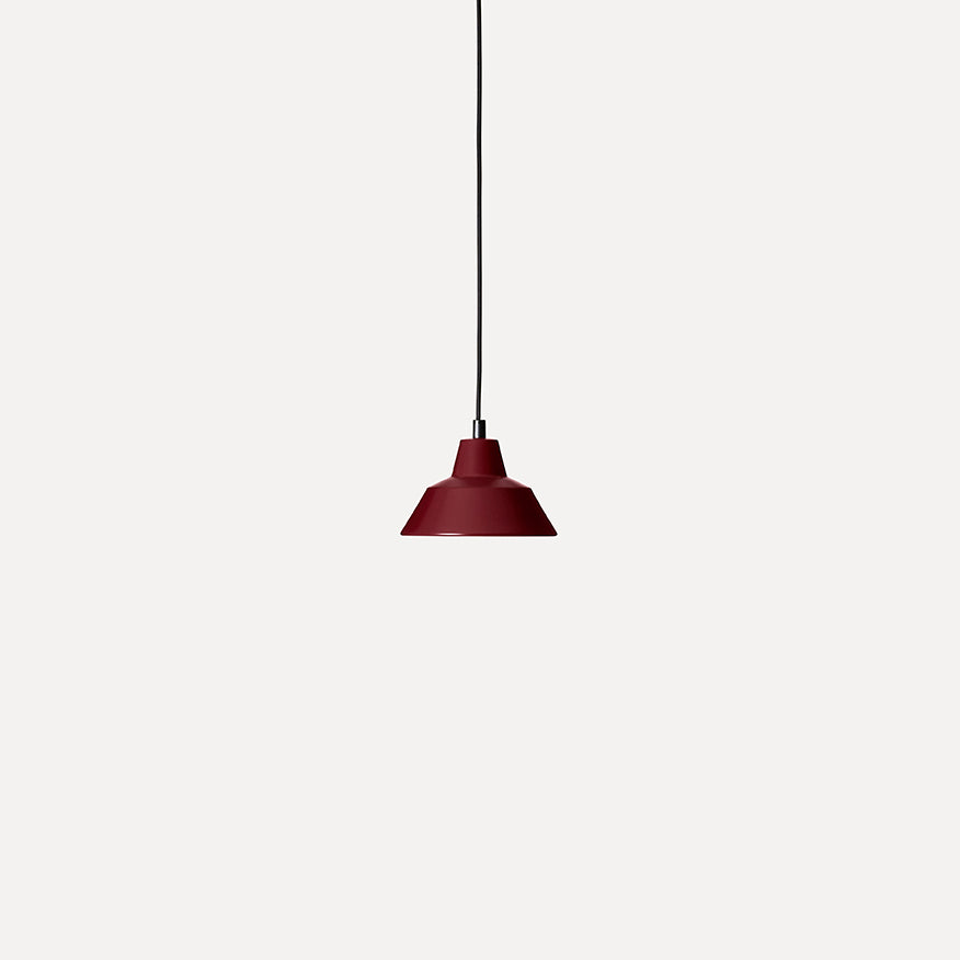 Workshop Lamp W1, Wine Red
