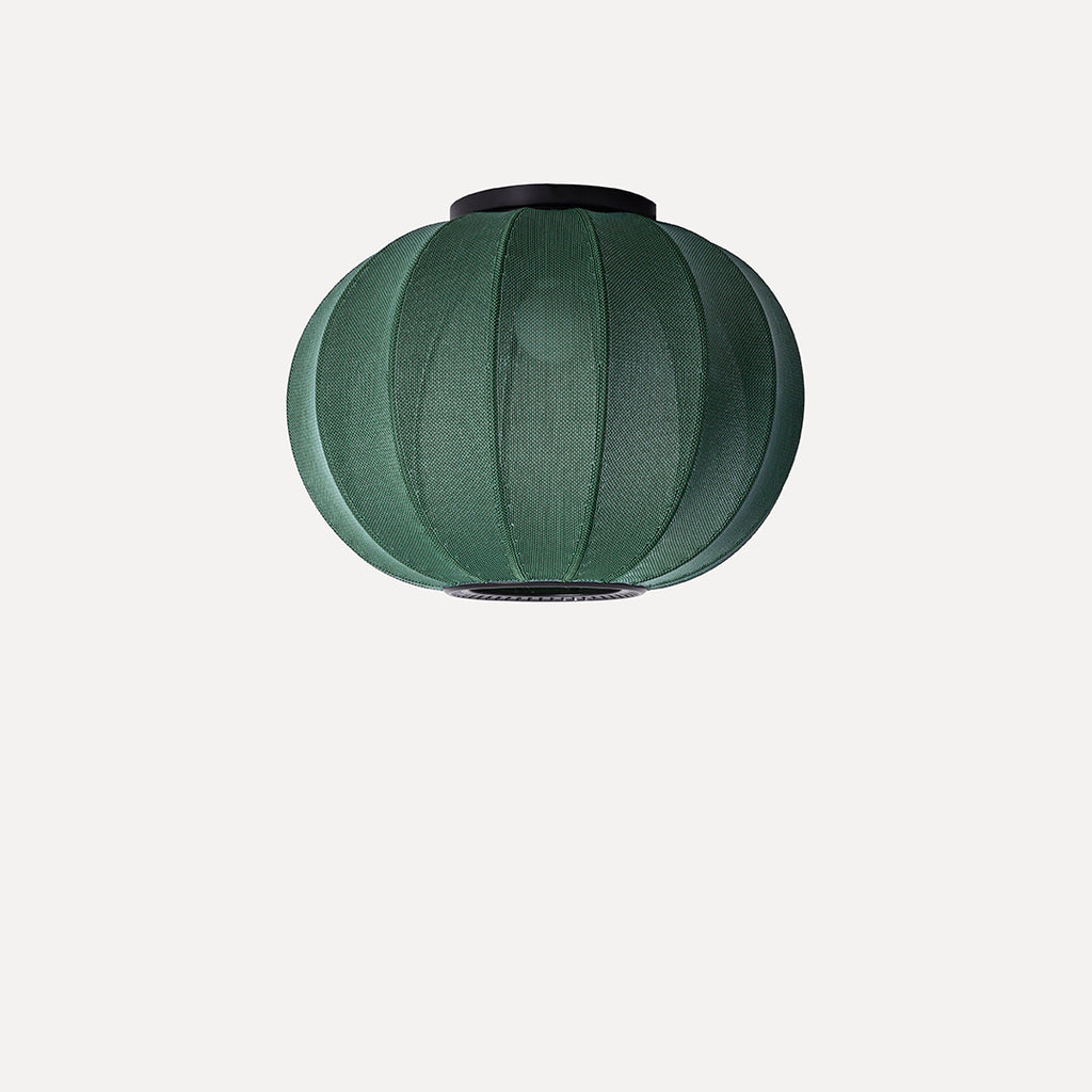 Knit-Wit 45 Round Ceiling, Tweed Green
