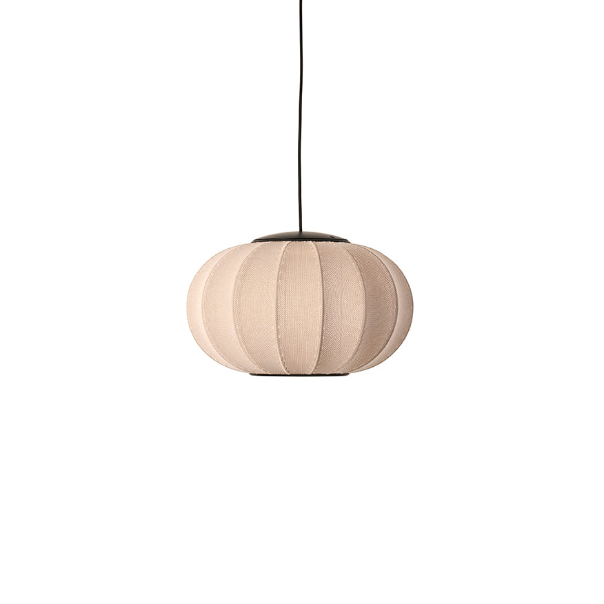 Knit-Wit 45 Oval Pendant LED, Sand Stone