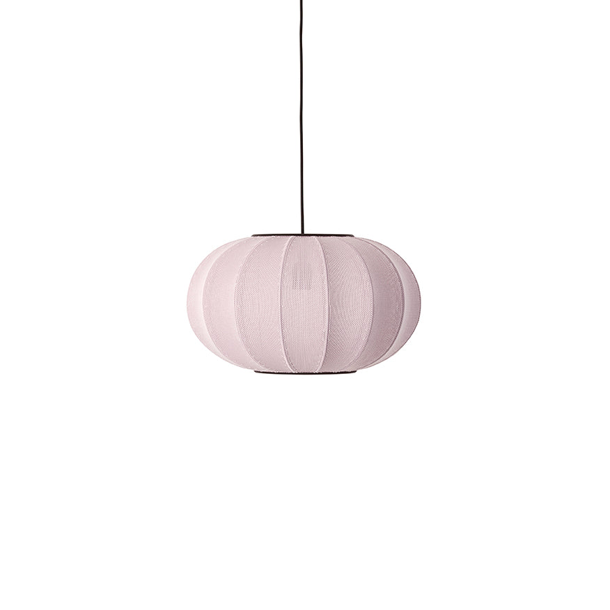 Knit-Wit 45 Oval Pendant, Light Pink