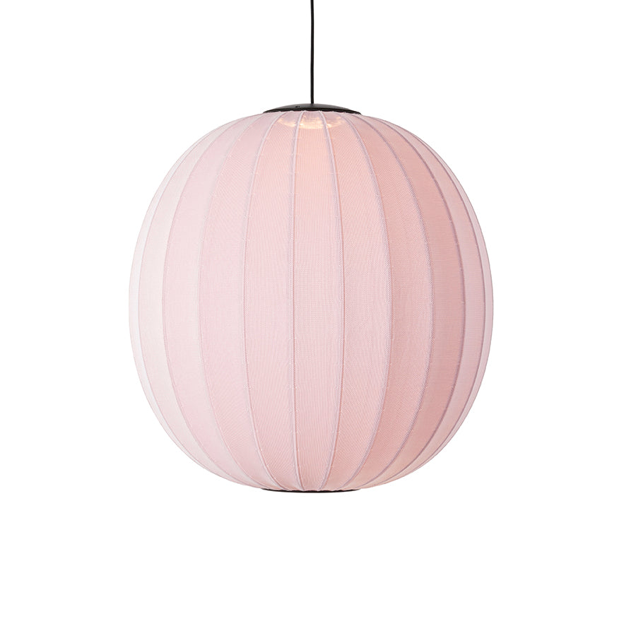 Knit-Wit 75 Round Pendant LED, Light Pink