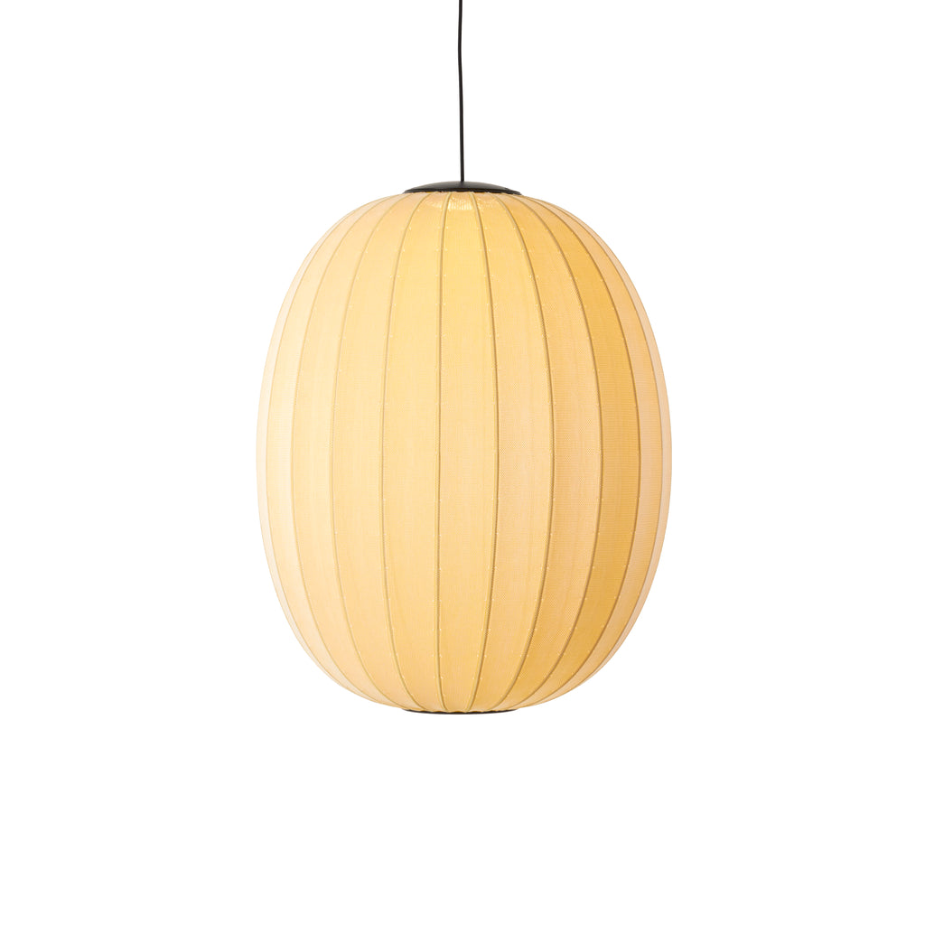 Knit-Wit 65 High Oval Pendant LED, Sunrise