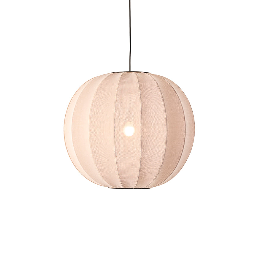 Knit-Wit 60 Round Pendant, Sand Stone