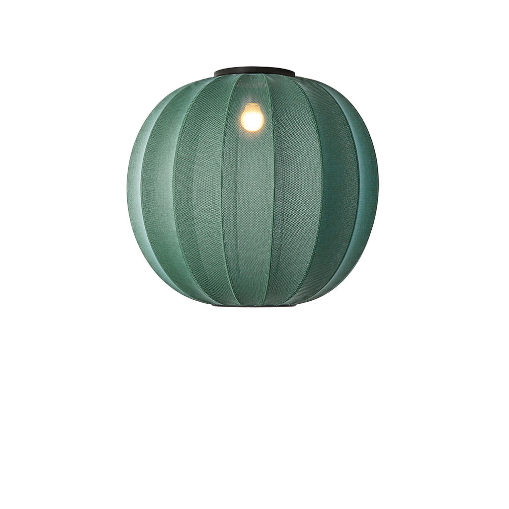 Knit-Wit 60 Round Ceiling, Tweed Green