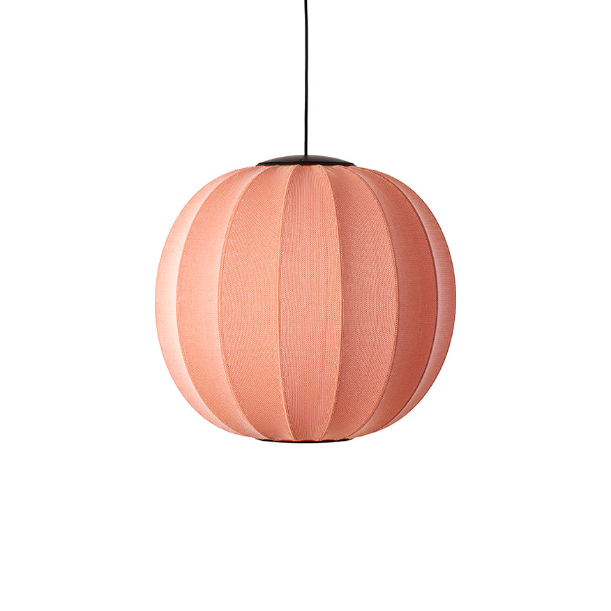 Knit-Wit 60 Round Pendant LED, Coral