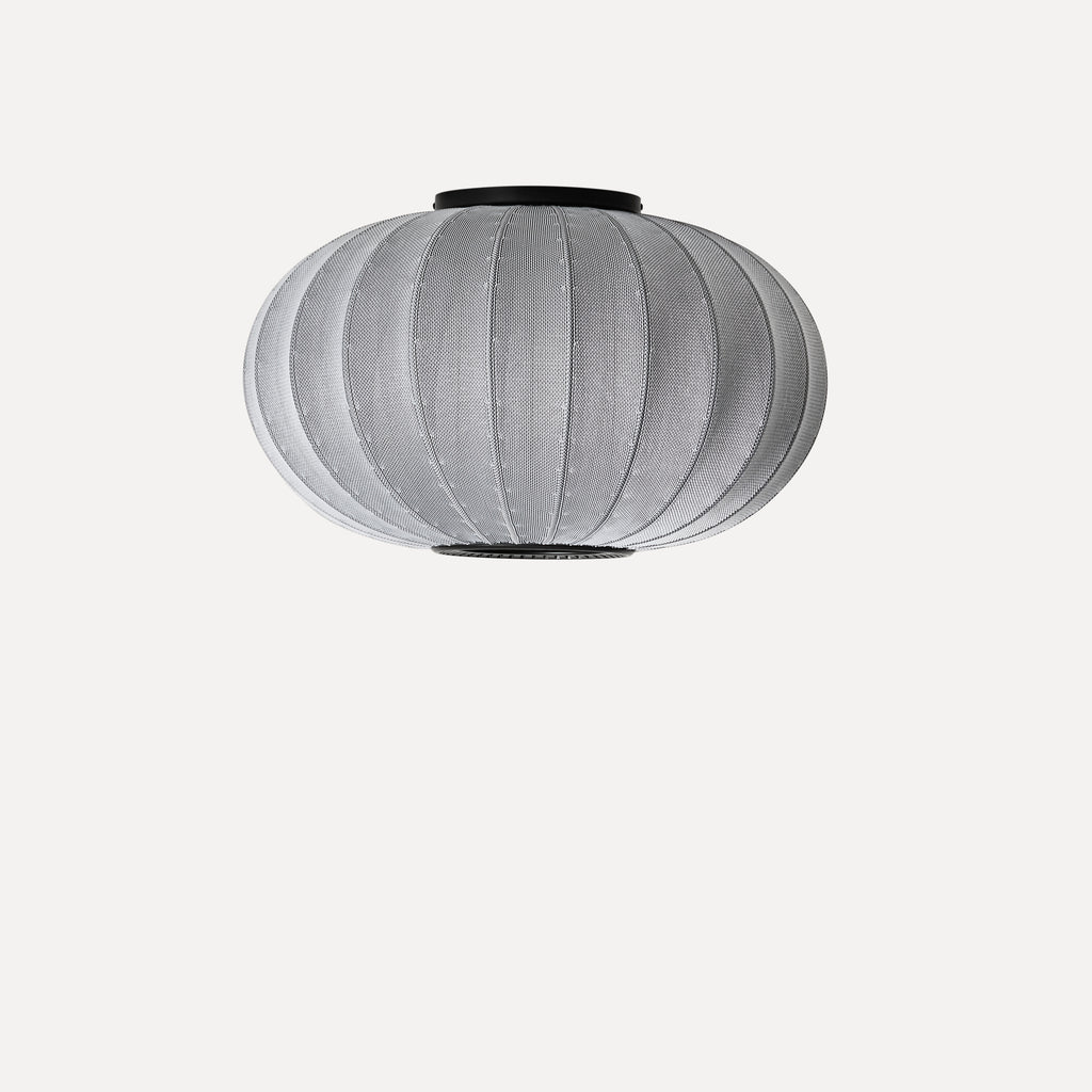Knit-Wit 57 Oval Ceiling/Wall, Silver