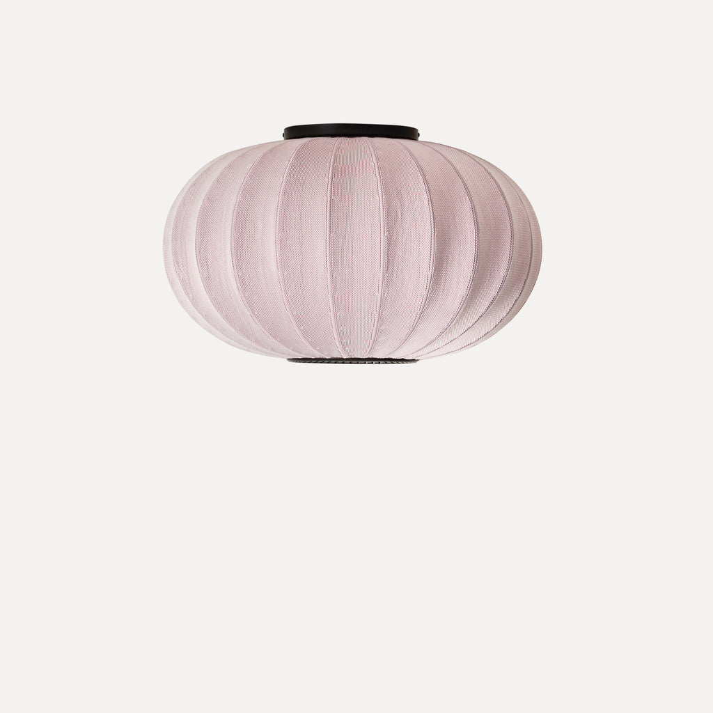 Knit-Wit 57 Oval Ceiling/Wall, Light Pink