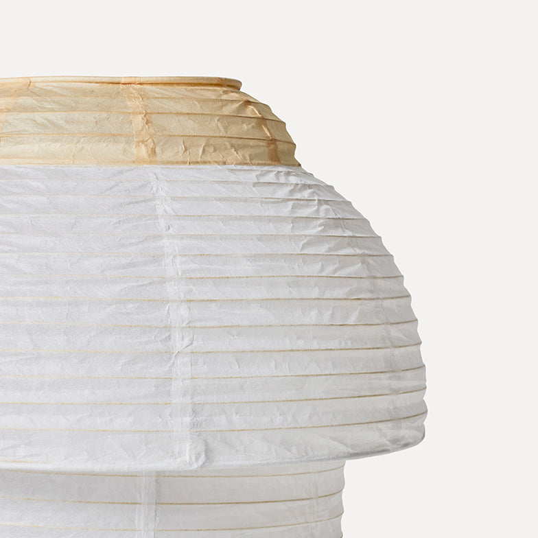 Papier Ø30 Double Table , Soft Yellow