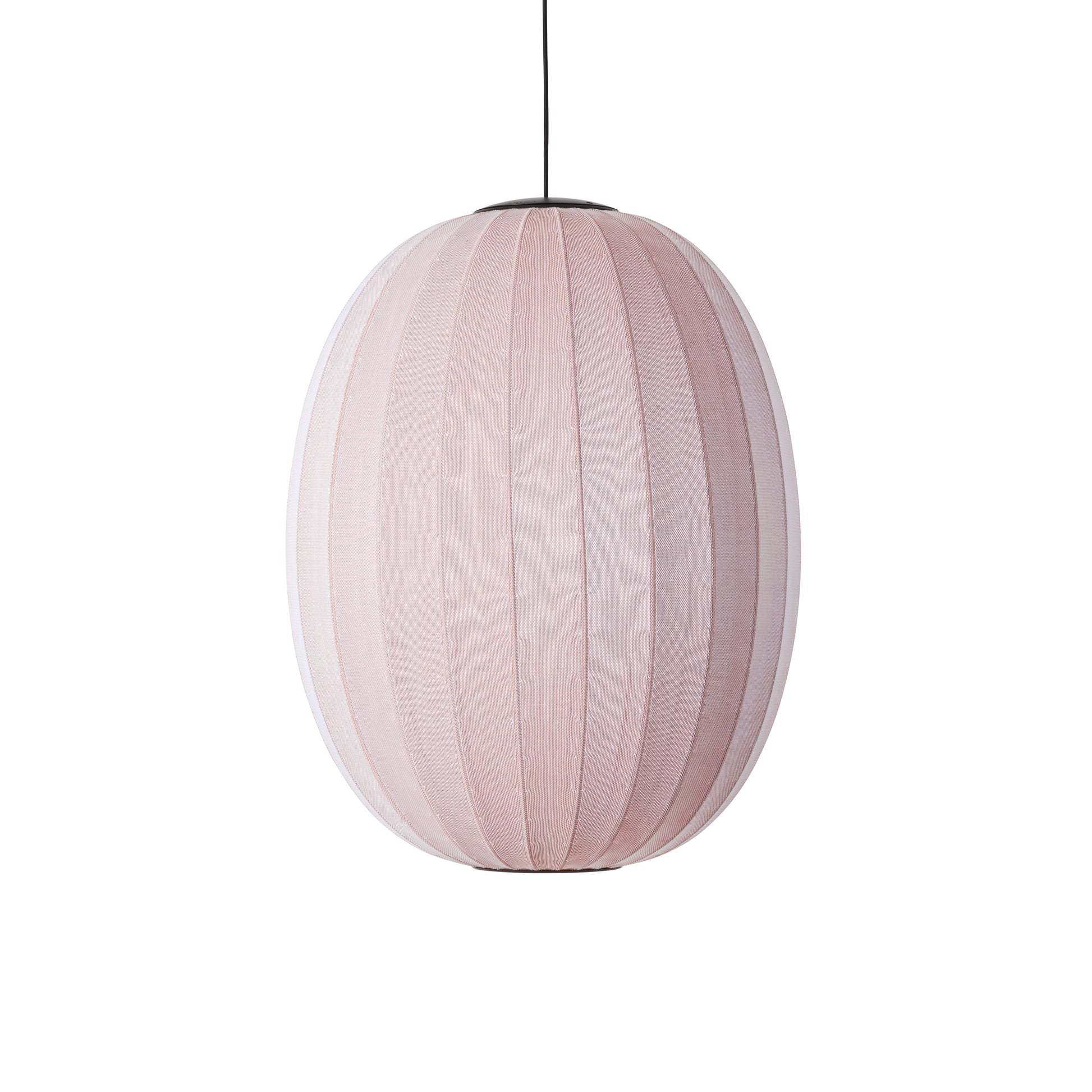 Knit-Wit 65 High Oval Pendant LED, Sand Stone