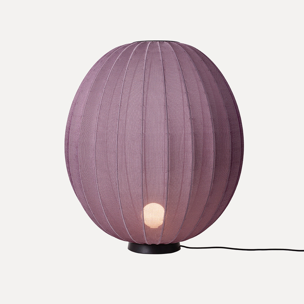 Knit-Wit 65 High Oval Floor Level, Burgundy