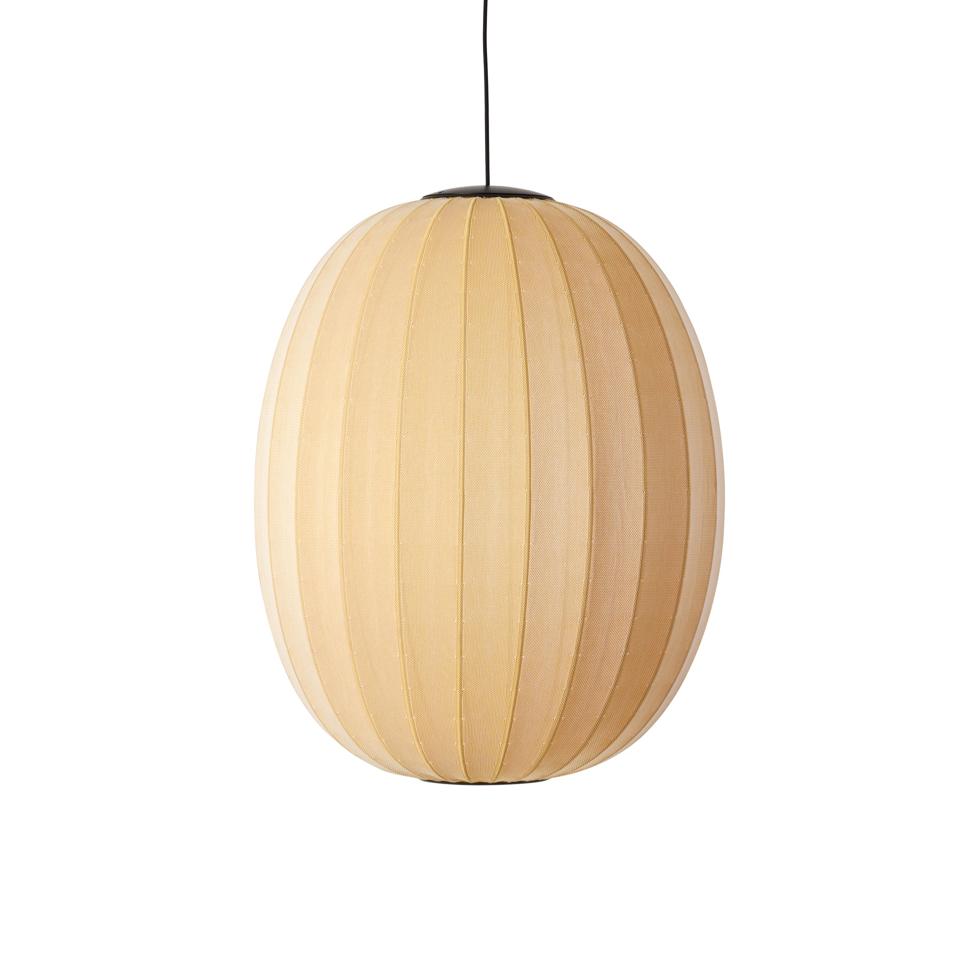 Knit-Wit 65 High Oval Pendant LED, Sunrise