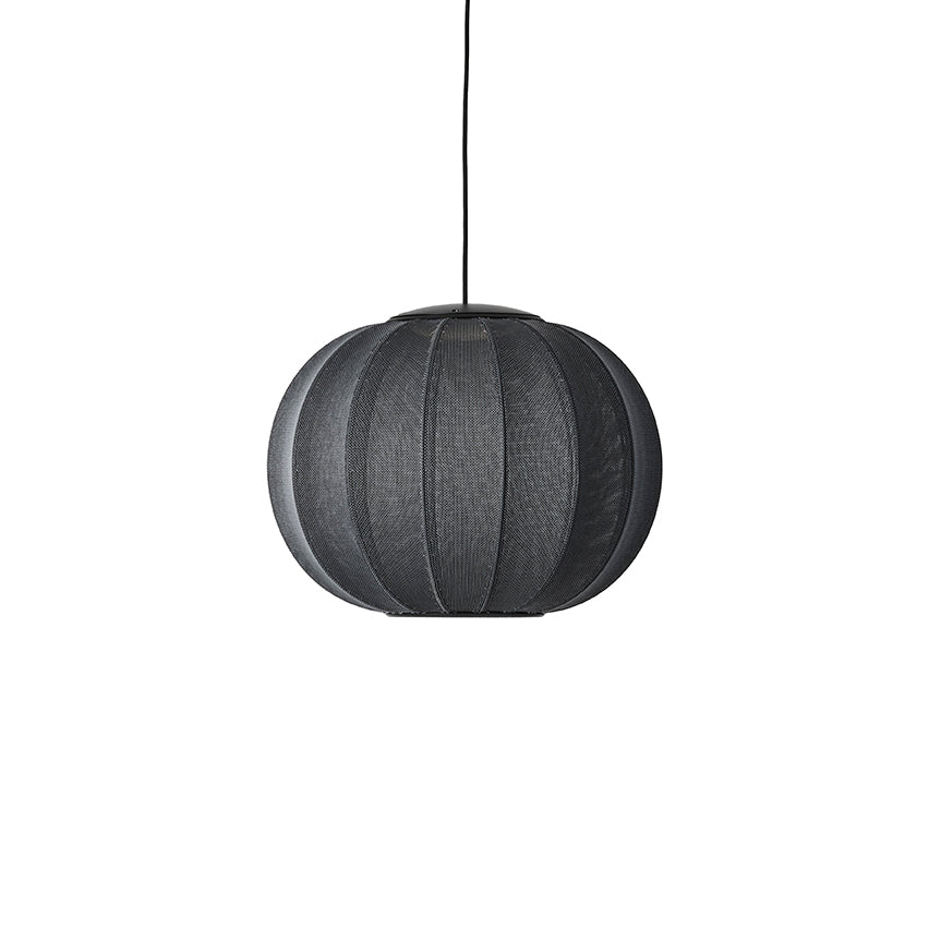 Knit-Wit 45 Round Pendant LED, Black
