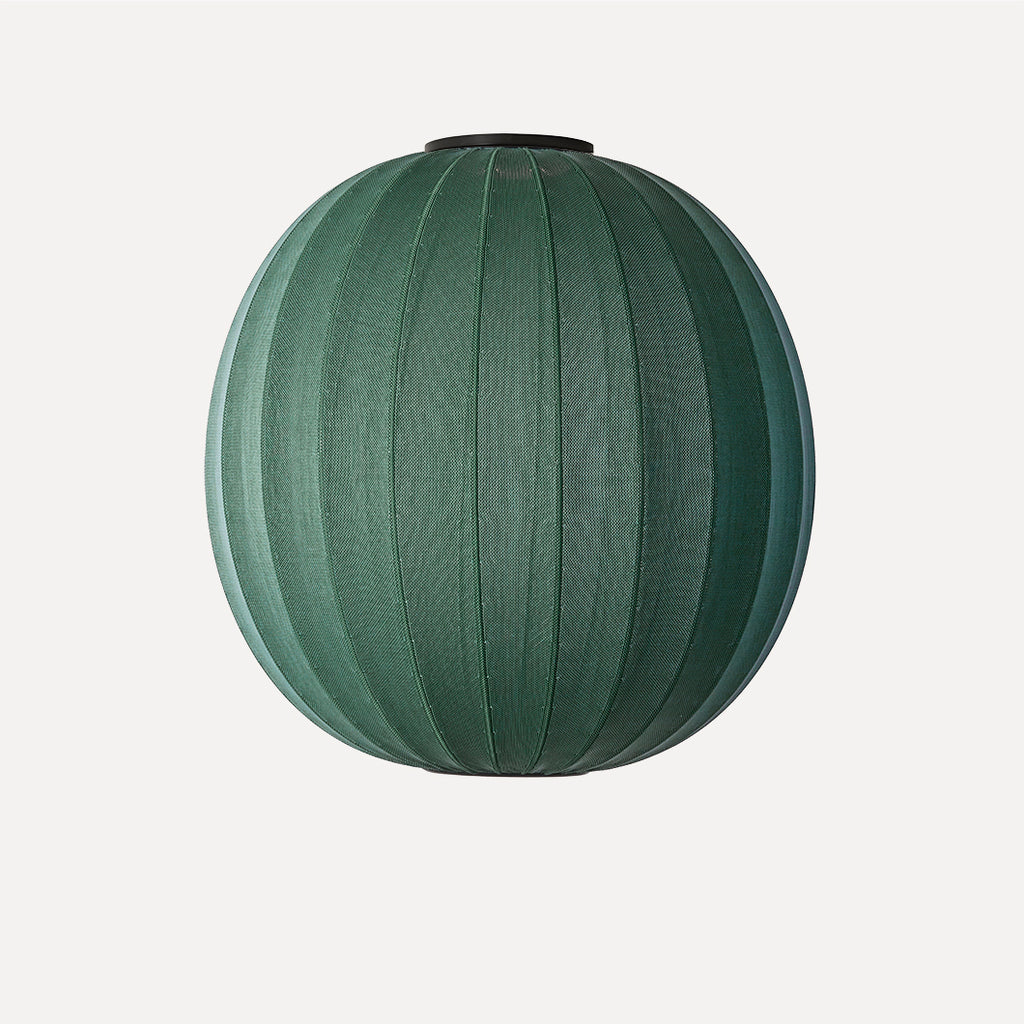 Knit-Wit 75 Round Ceiling, Tweed Green