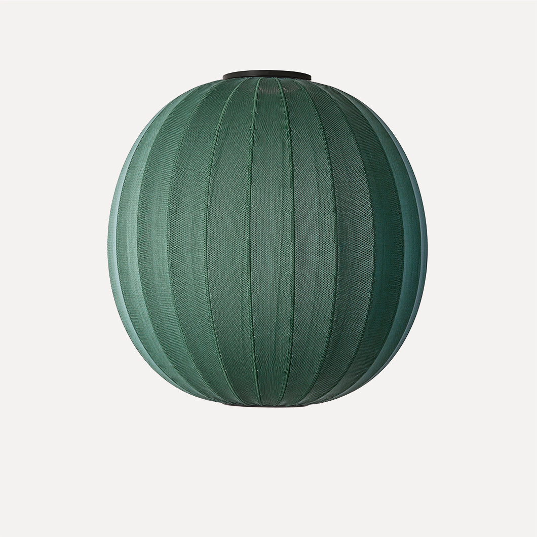 Knit-Wit 75 Round Ceiling, Tweed Green