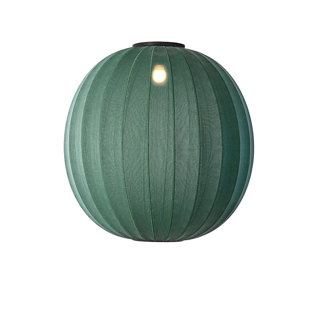 Knit-Wit 75 Round Ceiling, Tweed Green