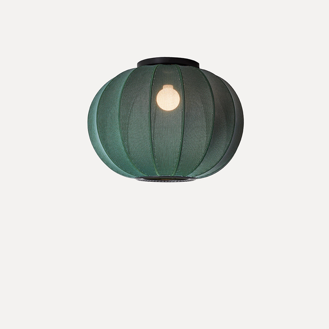 Knit-Wit 45 Round Ceiling, Tweed Green