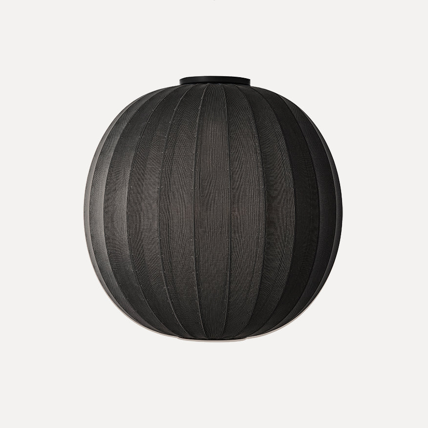 Knit-Wit 75 Round Ceiling, Black