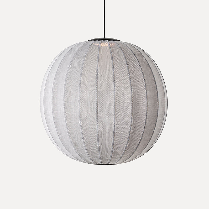 Knit-Wit 75 Round Pendant LED, Silver