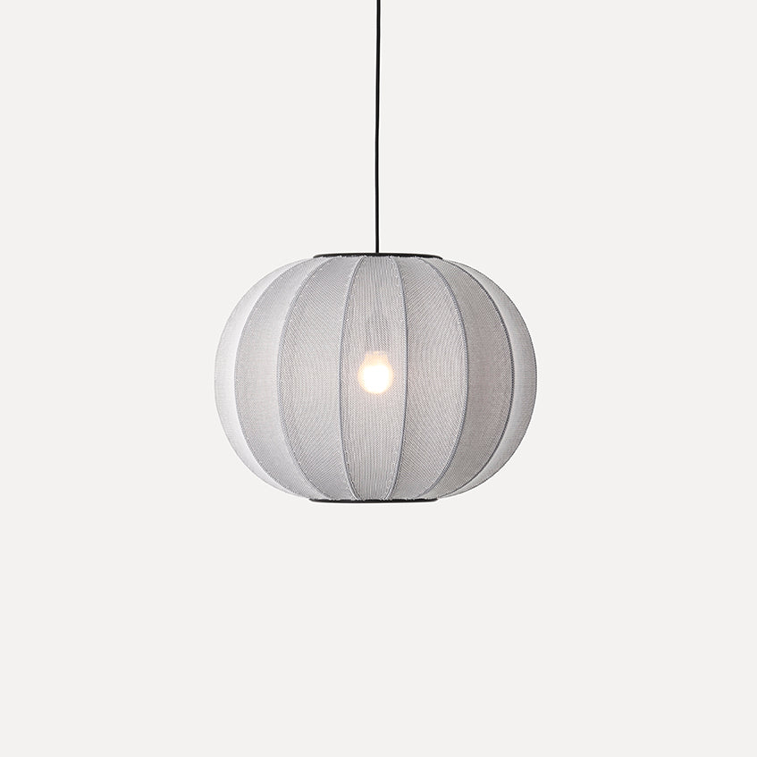 Knit-Wit 45 Round Pendant, Silver