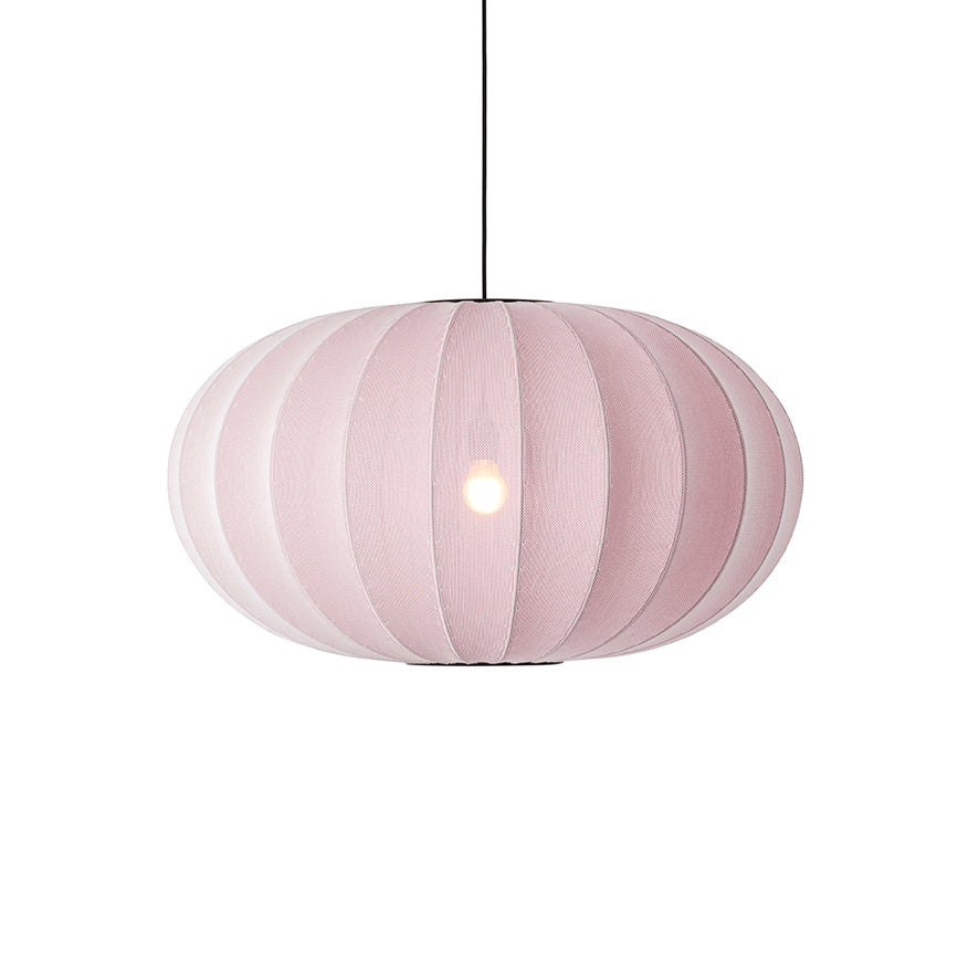 Knit-Wit 76 Oval Pendant, Light Pink