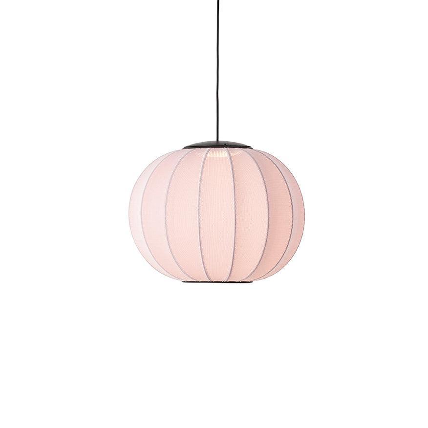 Knit-Wit 45 Round Pendant LED, Light Pink
