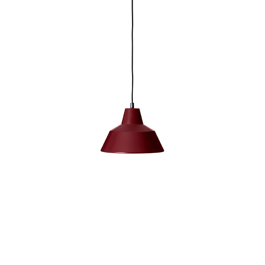 Workshop Lamp W2, Wine Red