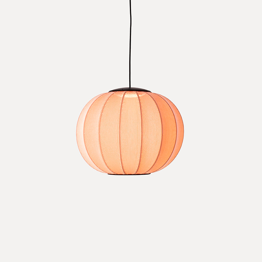 Knit-Wit 45 Round Pendant LED, Coral